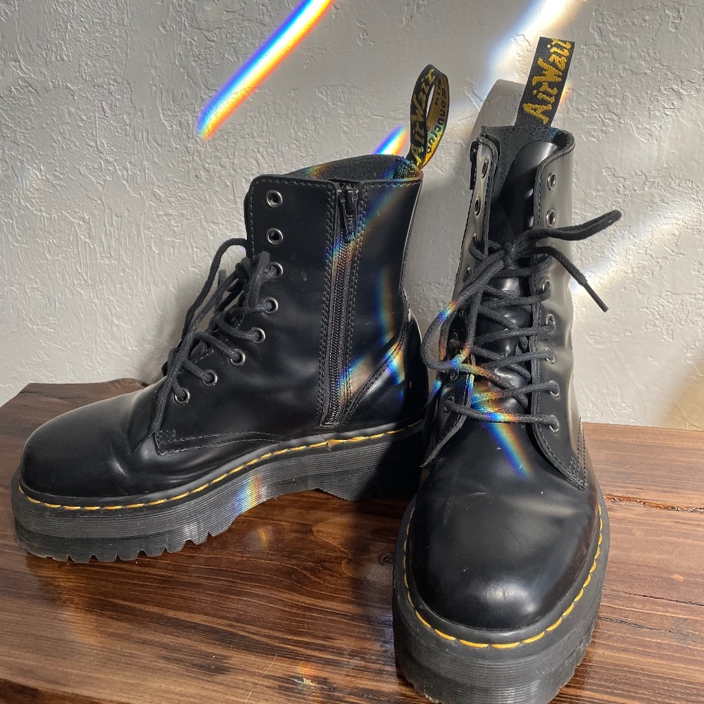 Dr. Martens Jadon Platform Boots Size 8/39